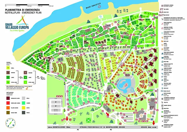 Camping Villaggio Turistico Europa i Grado, Italia (2026) | Bestill din  camping p JetCamp.com